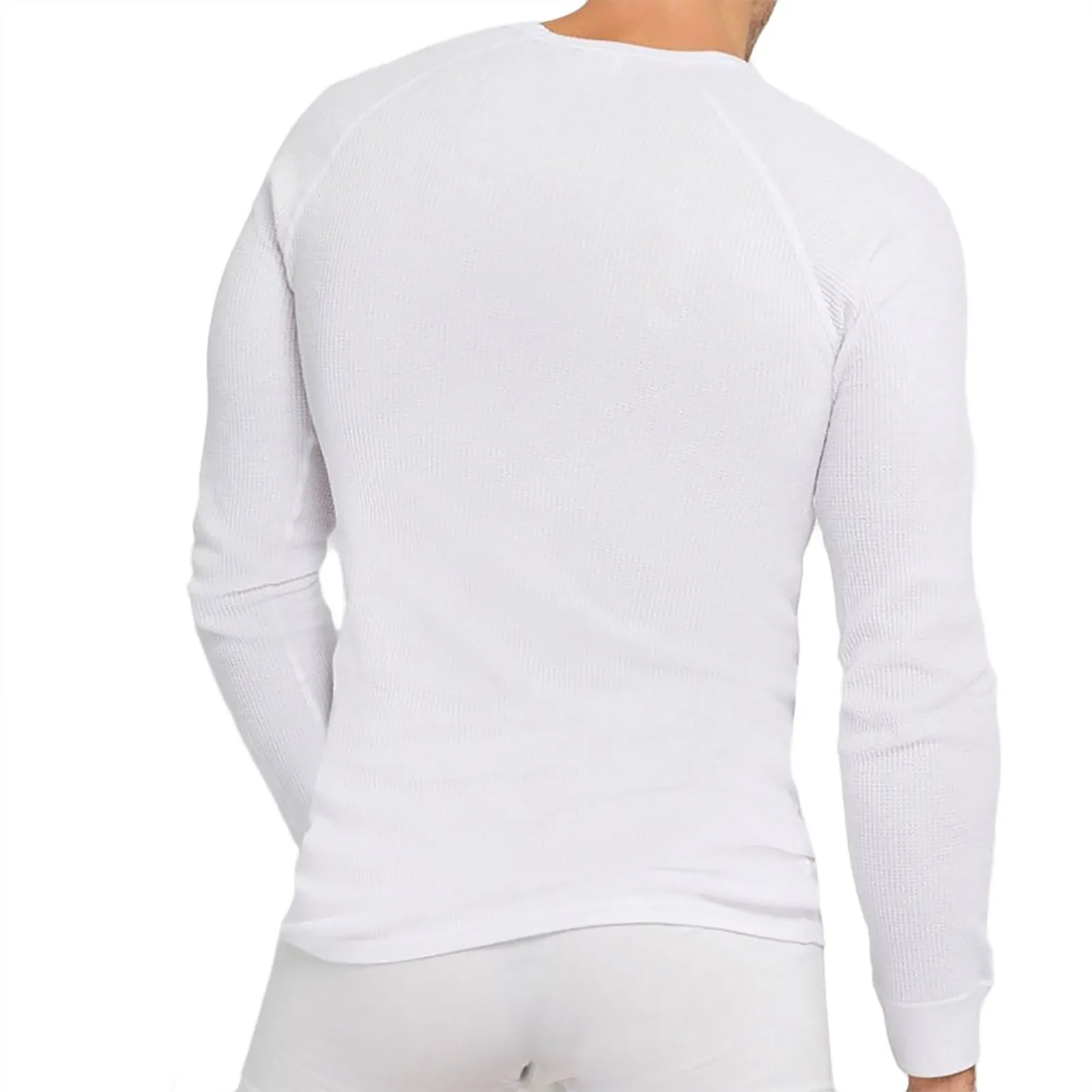 2x Holeproof Aircel Thermal Mens T-shirt Long Sleeve Black White Tee Top MYPU1A Base Layer