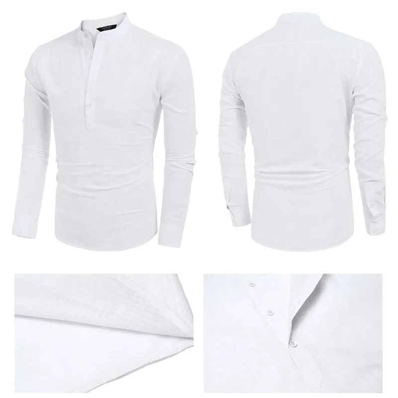 Elijah | Linen shirt for men