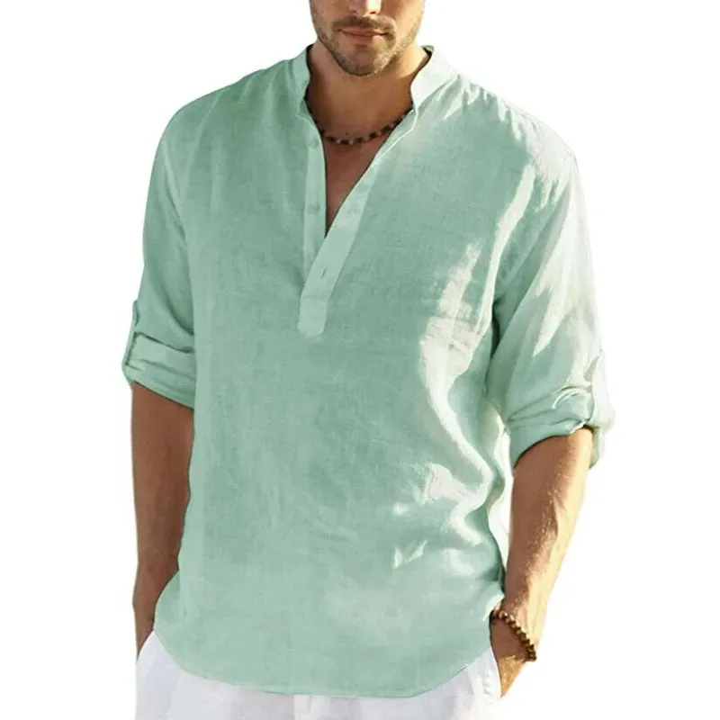 Elijah | Linen shirt for men