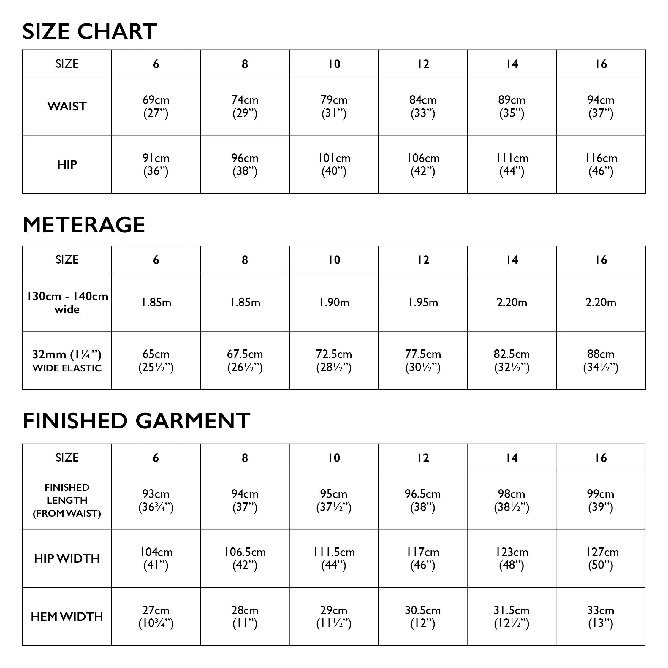 Naia Pants Pattern