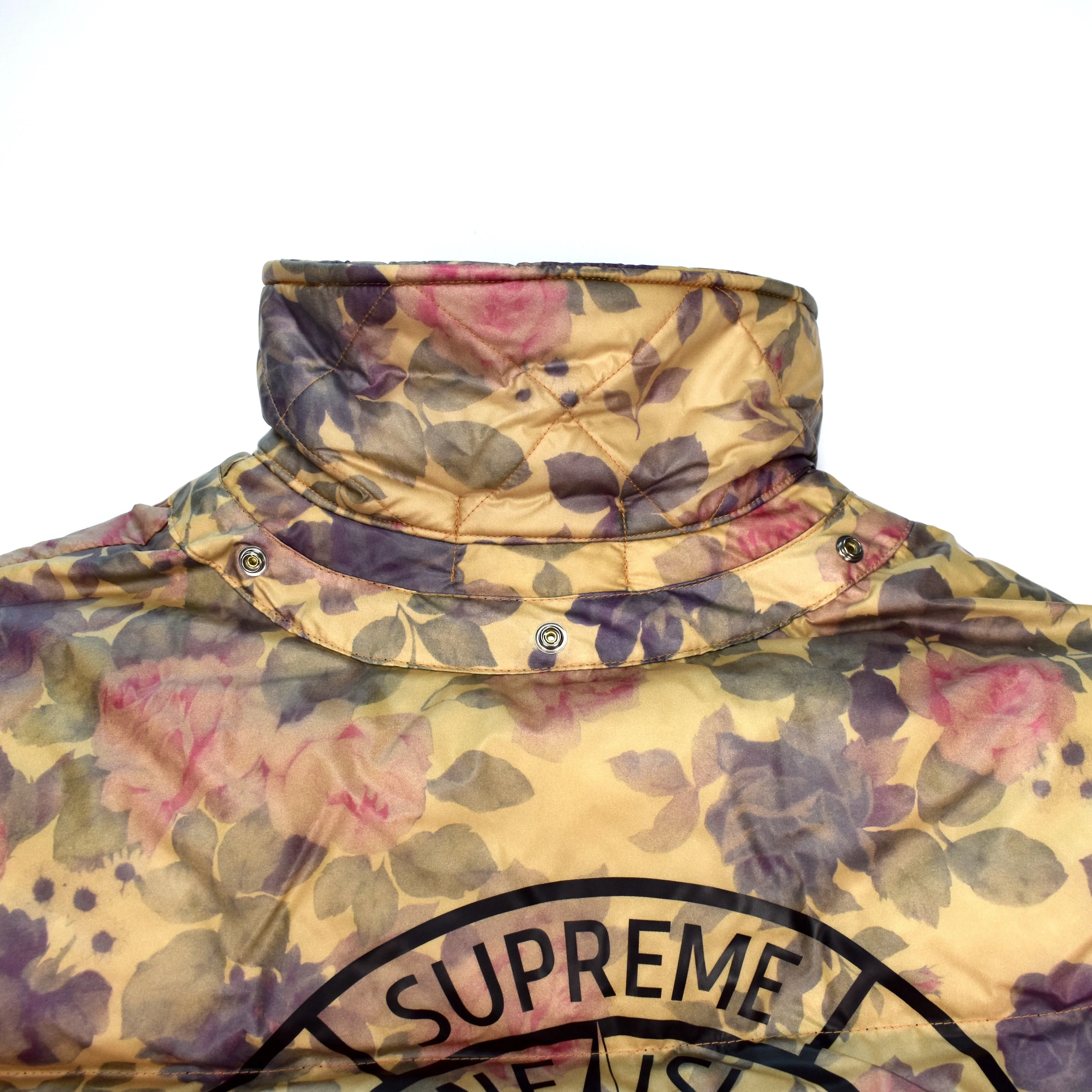 Supreme x Stone Island - Copper Floral Puffy Jacket