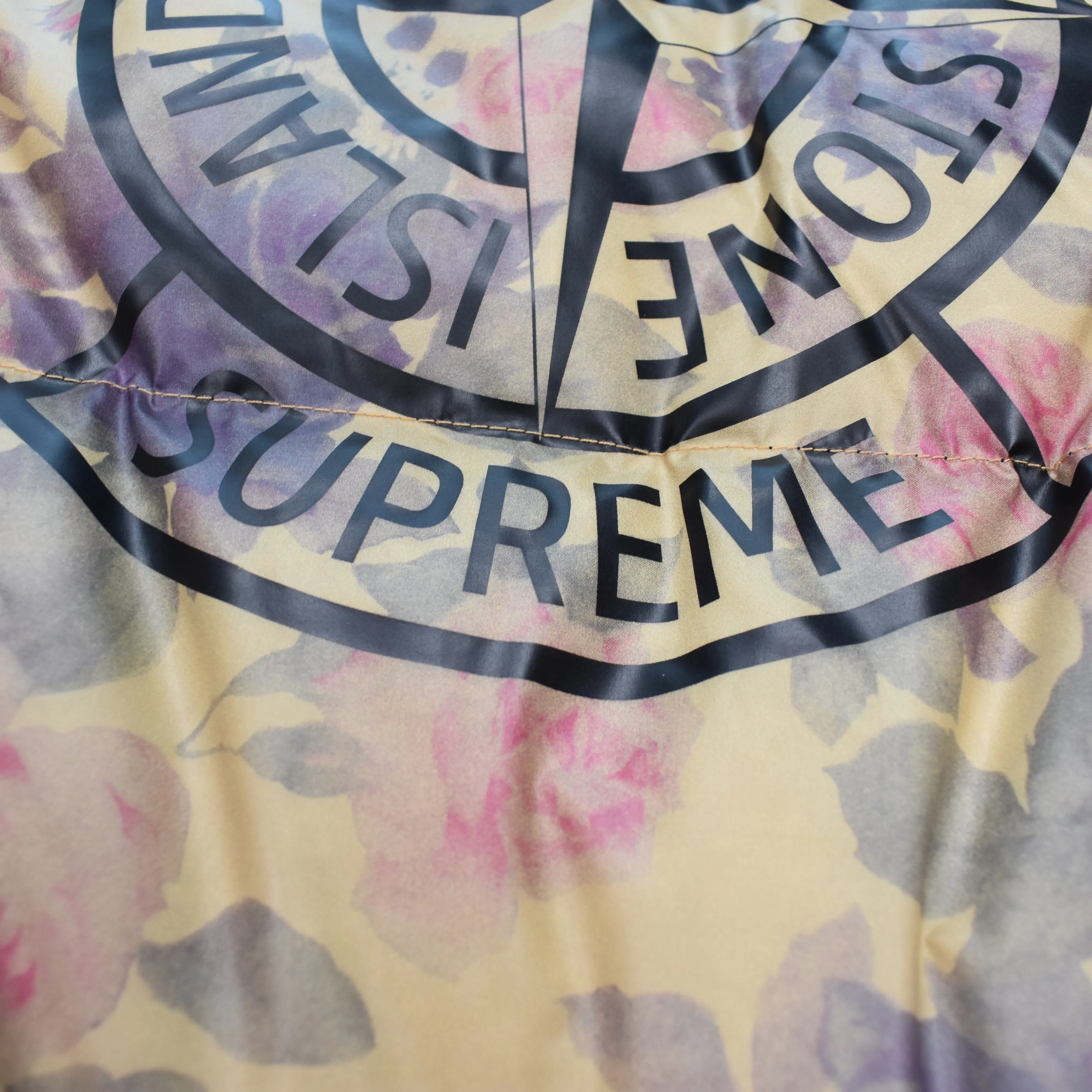 Supreme x Stone Island - Copper Floral Puffy Jacket