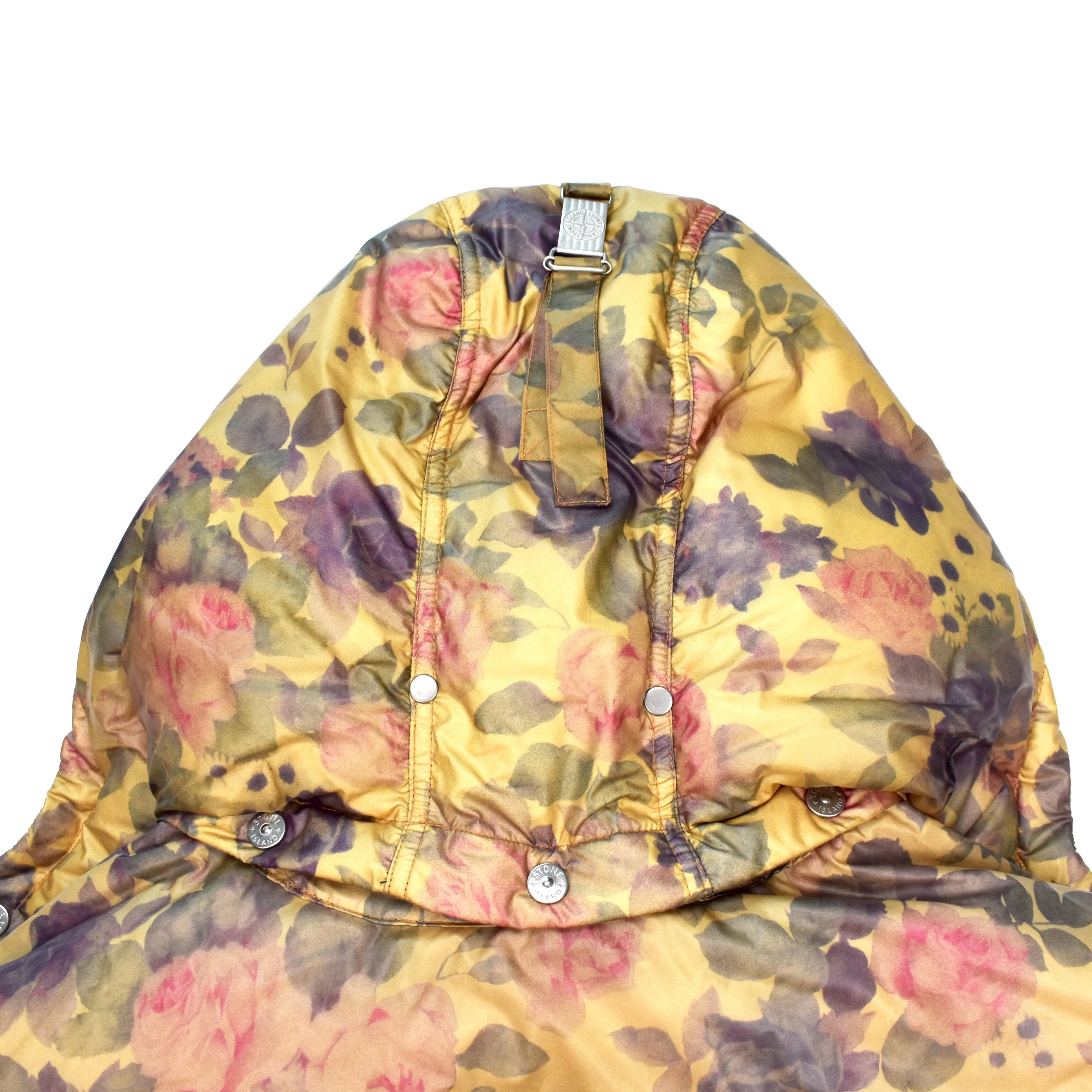 Supreme x Stone Island - Copper Floral Puffy Jacket