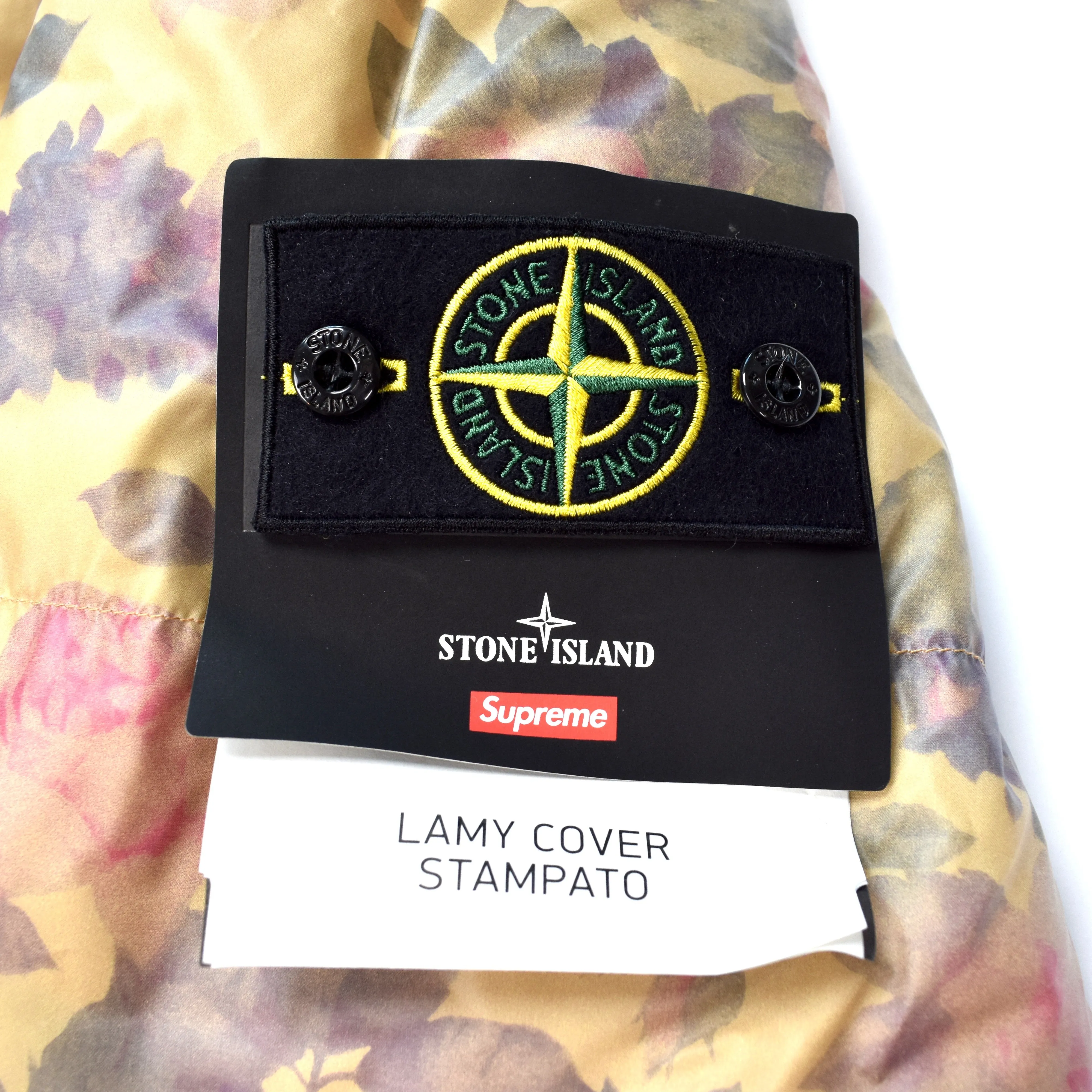 Supreme x Stone Island - Copper Floral Puffy Jacket