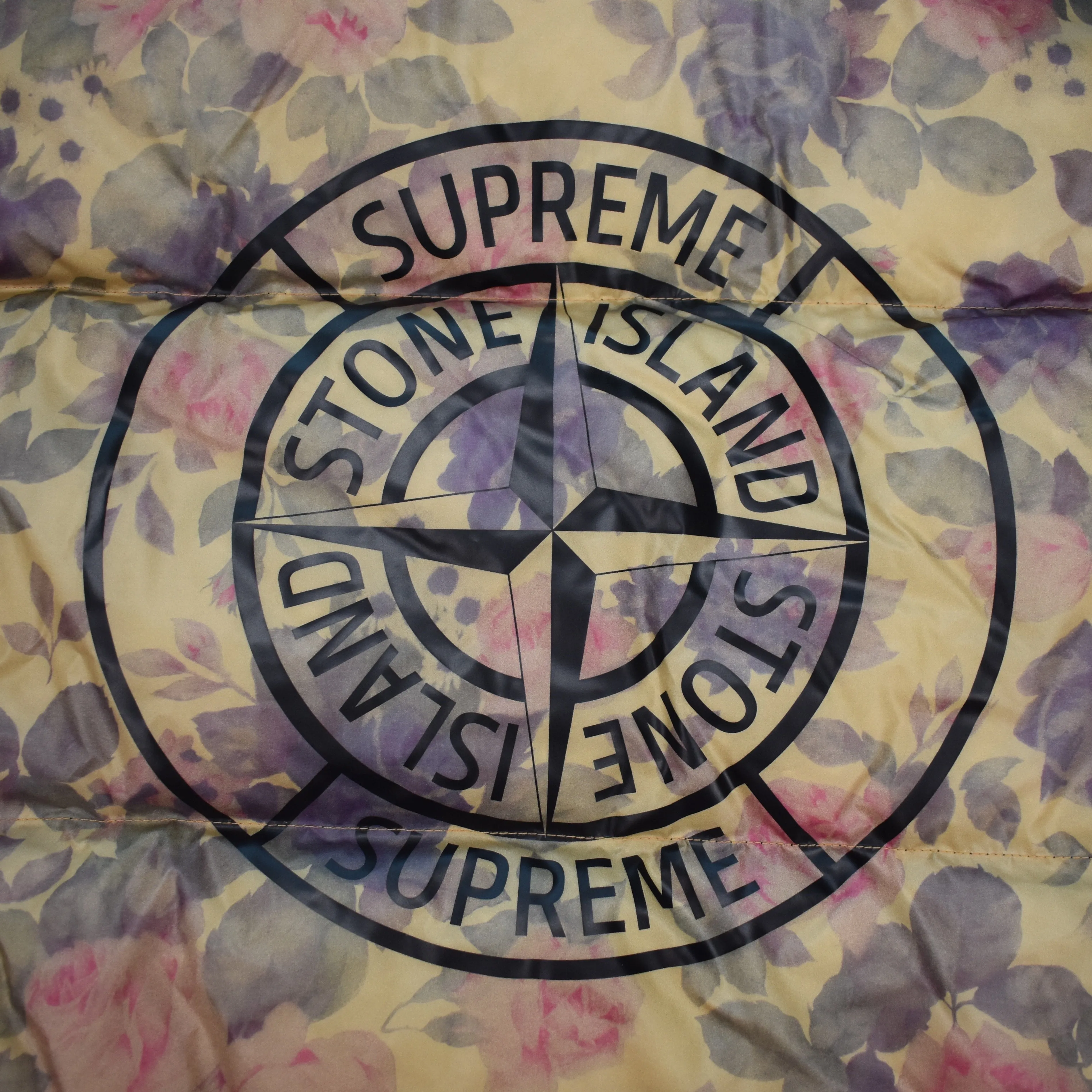 Supreme x Stone Island - Copper Floral Puffy Jacket
