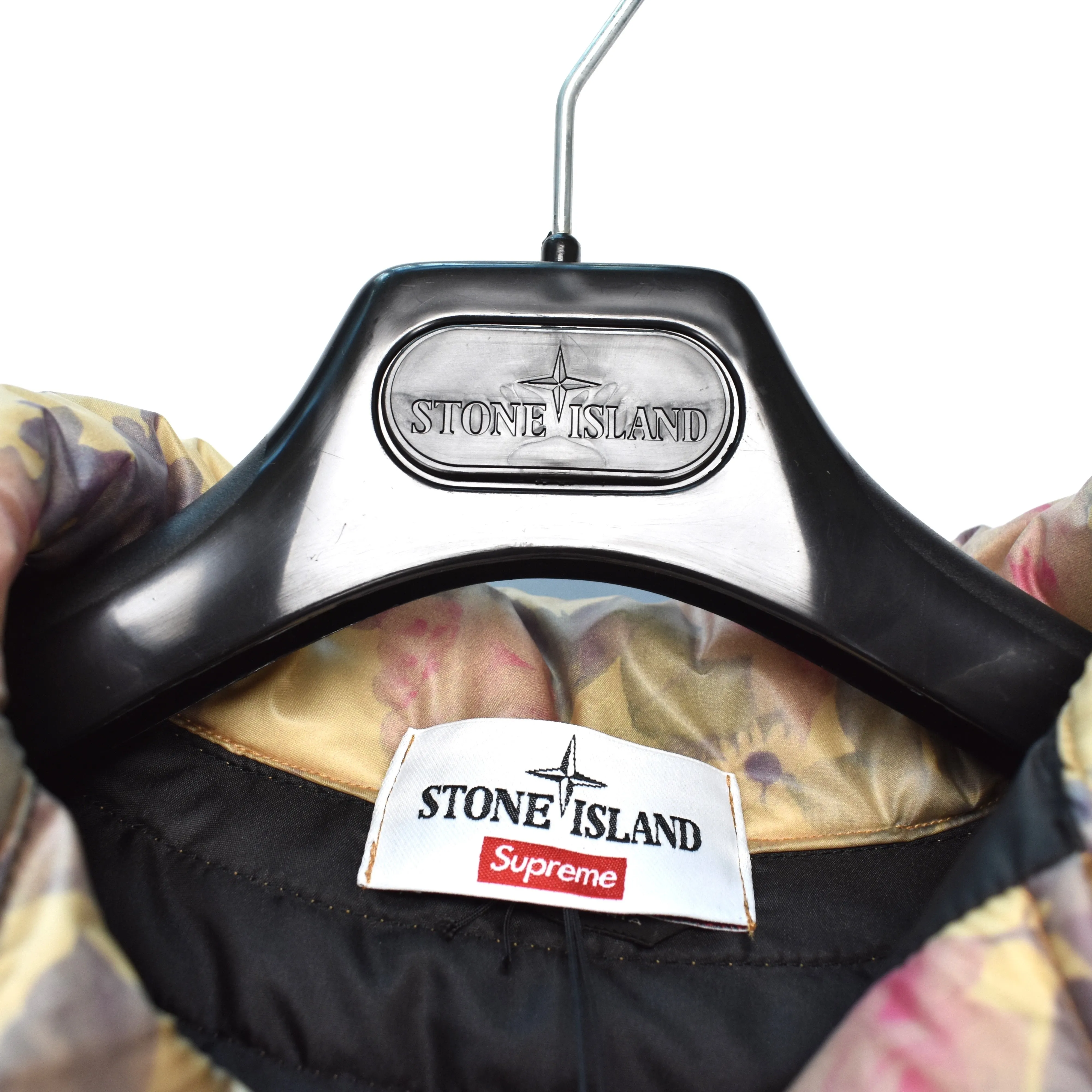 Supreme x Stone Island - Copper Floral Puffy Jacket