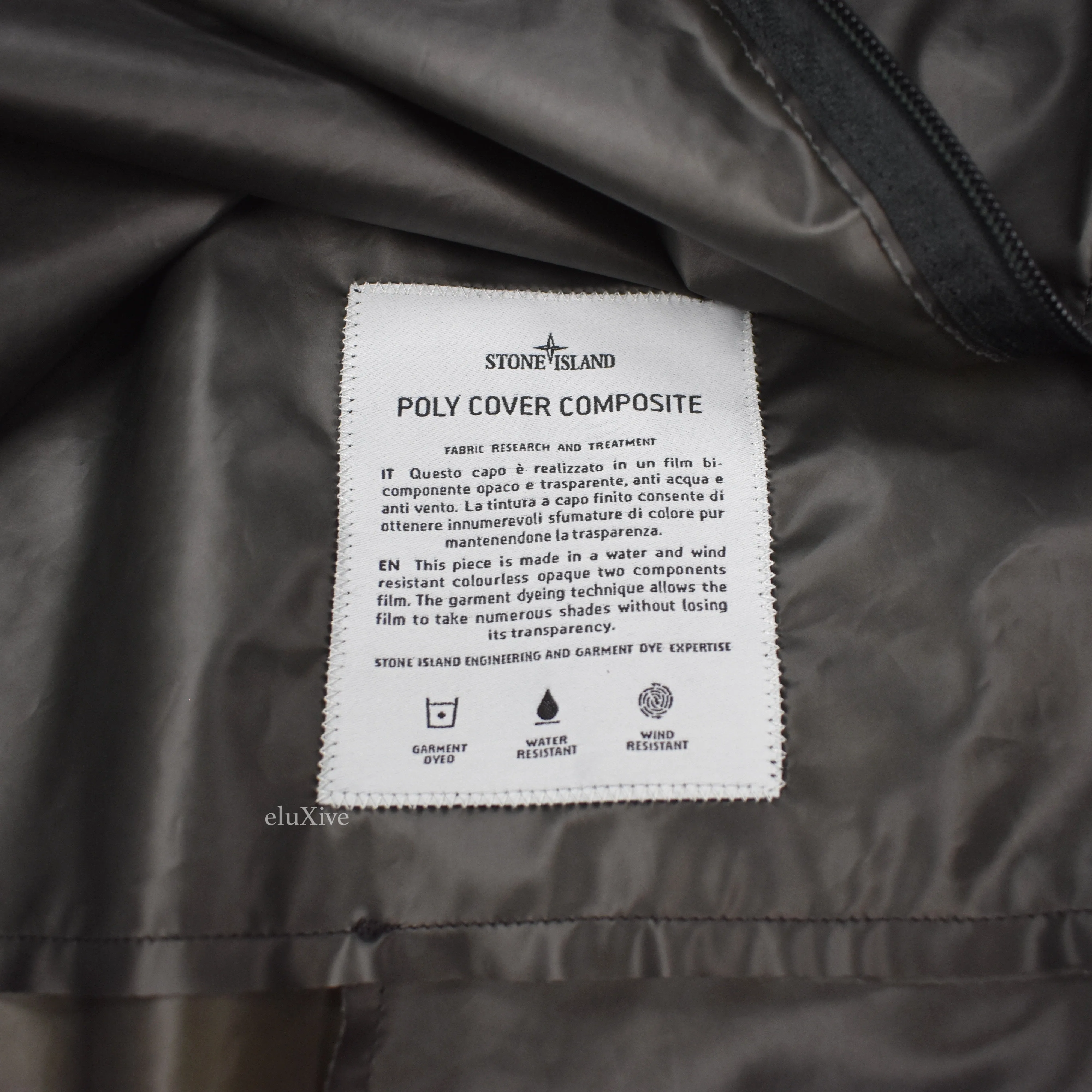 Supreme x Stone Island - Poly Cover Anorak (Black)