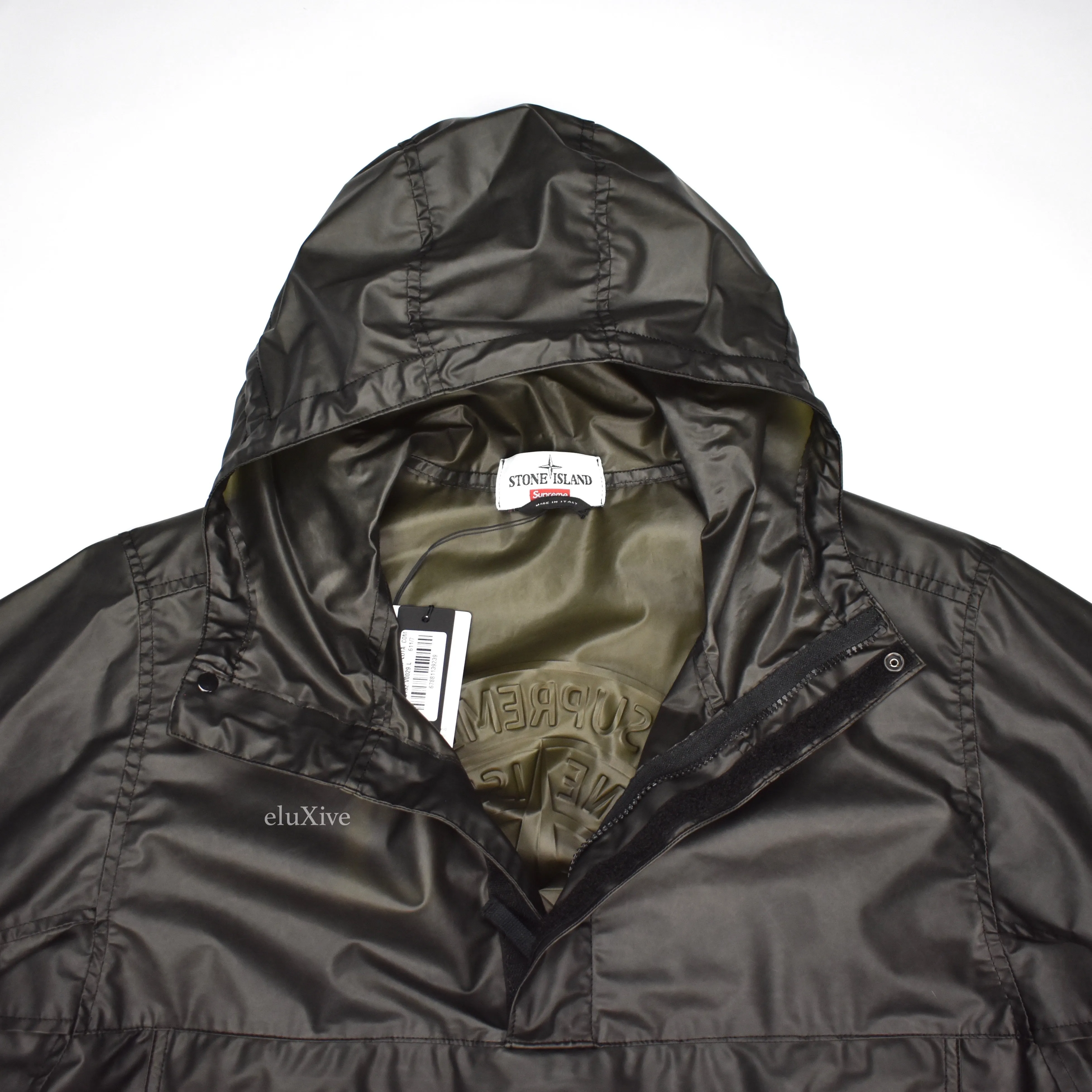 Supreme x Stone Island - Poly Cover Anorak (Black)