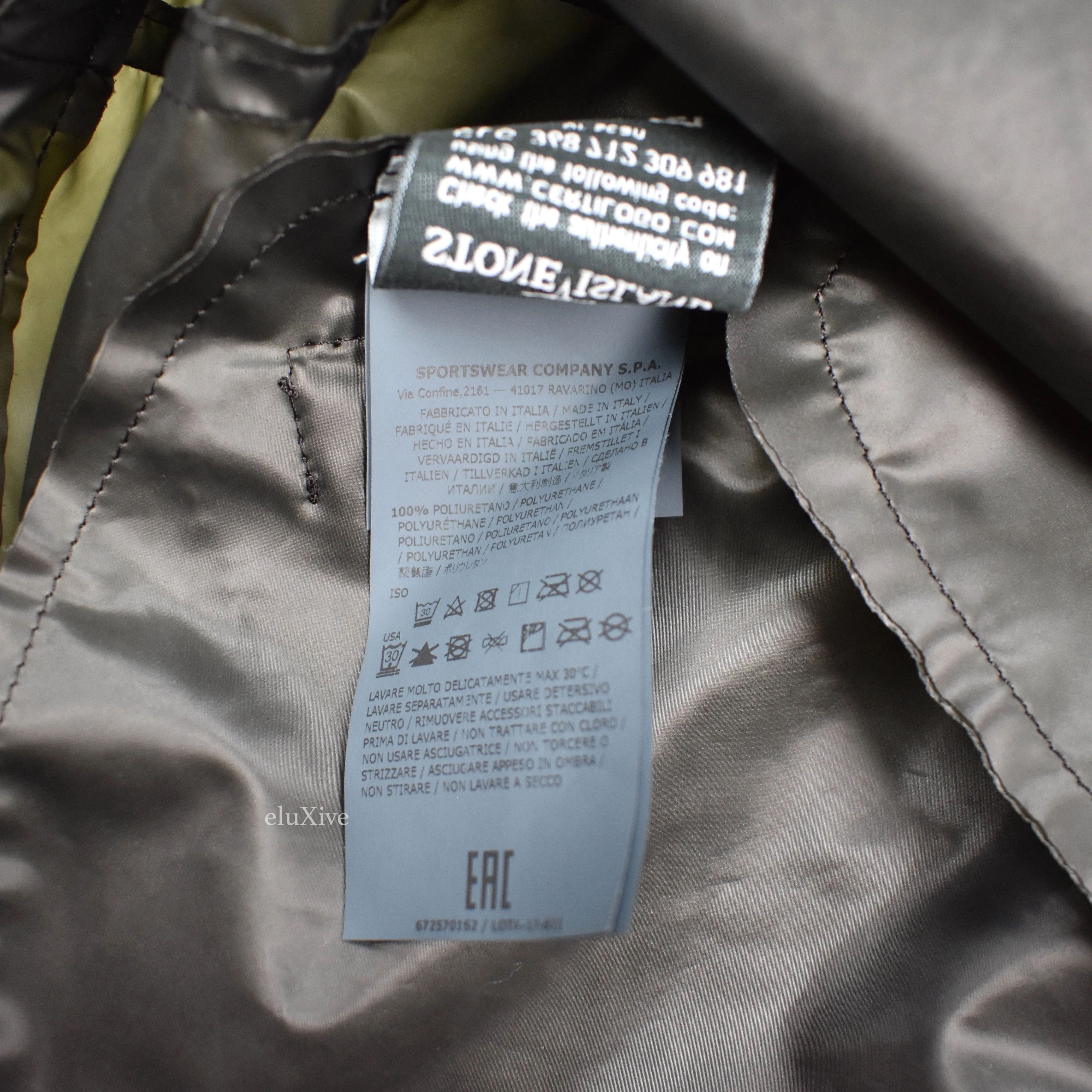 Supreme x Stone Island - Poly Cover Anorak (Black)