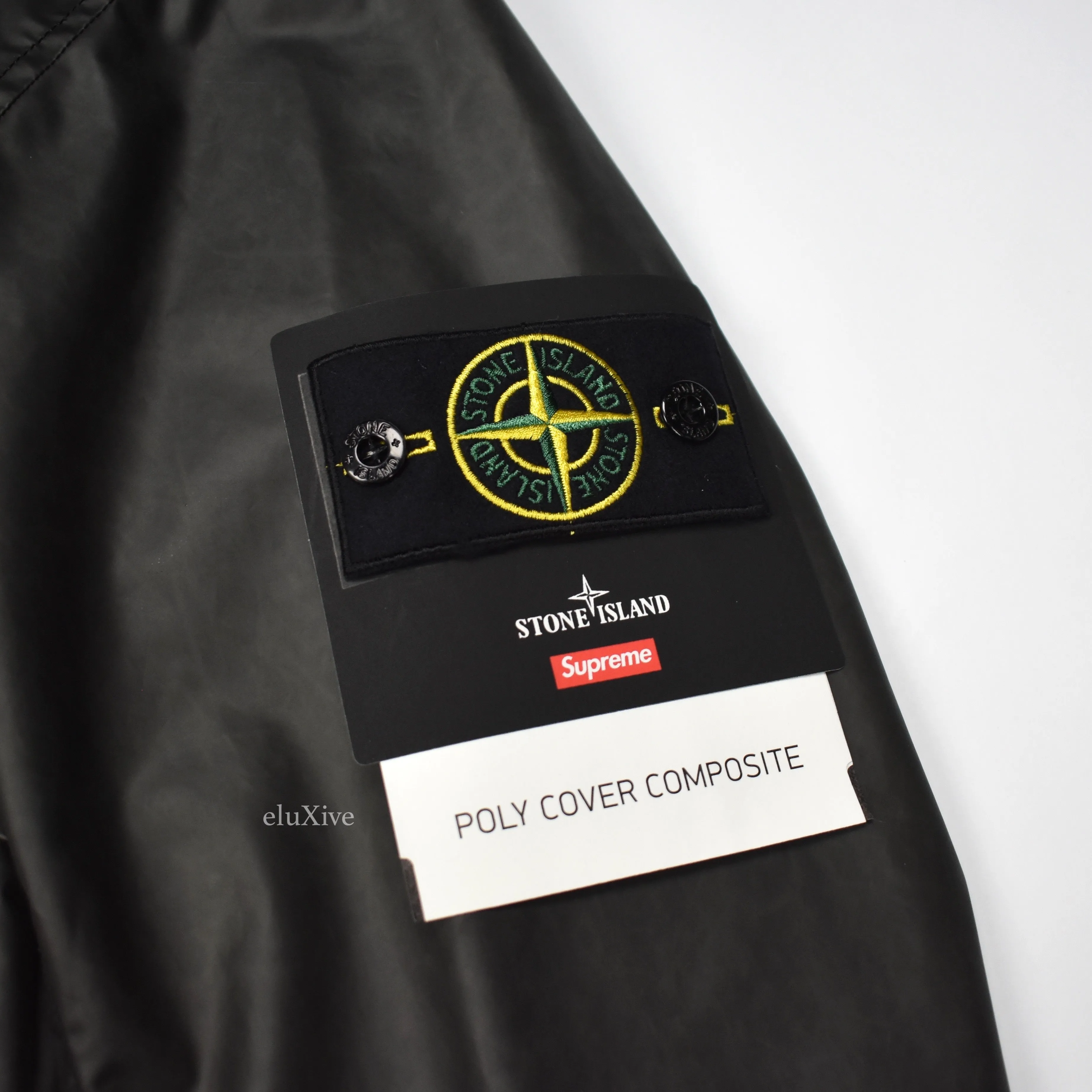 Supreme x Stone Island - Poly Cover Anorak (Black)
