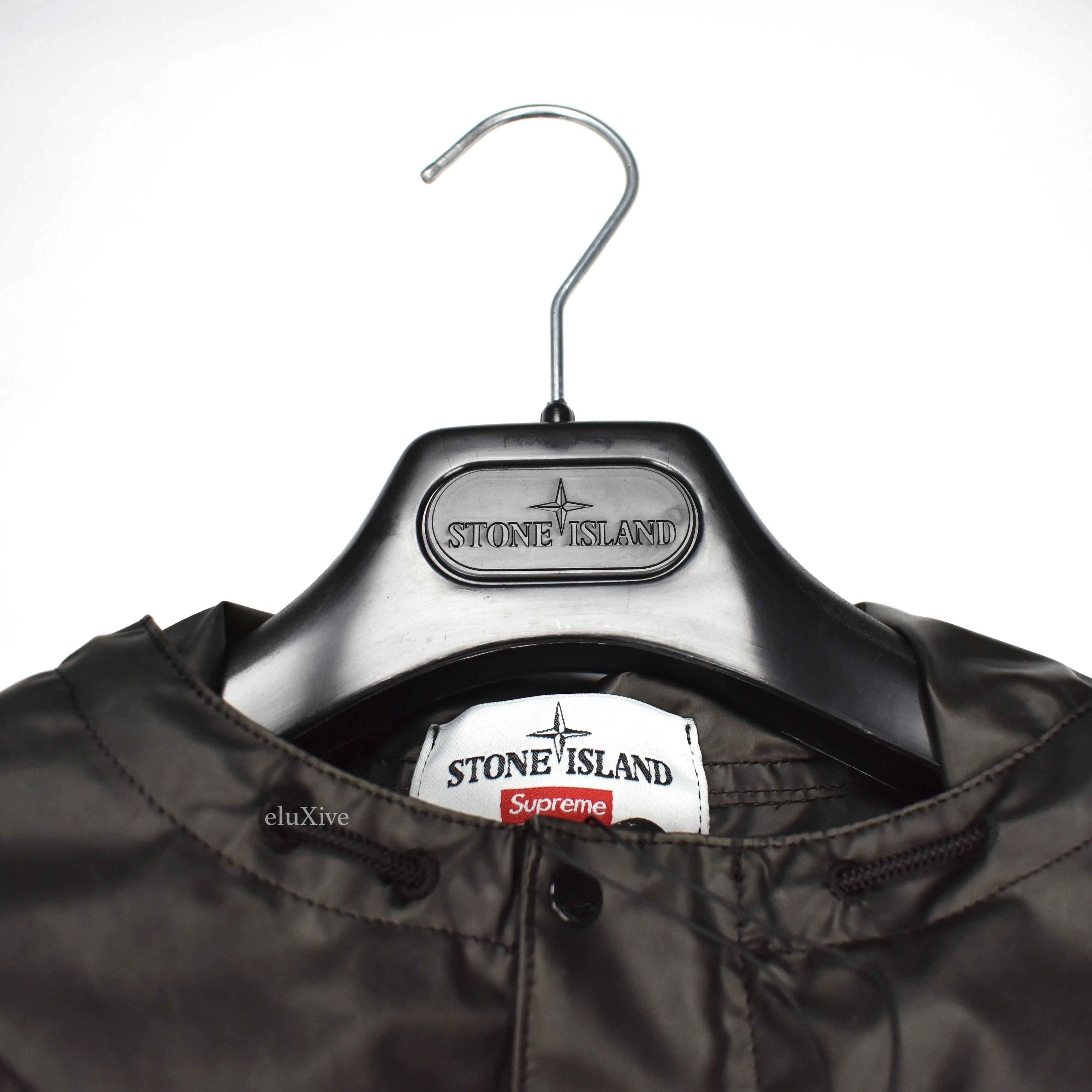 Supreme x Stone Island - Poly Cover Anorak (Black)