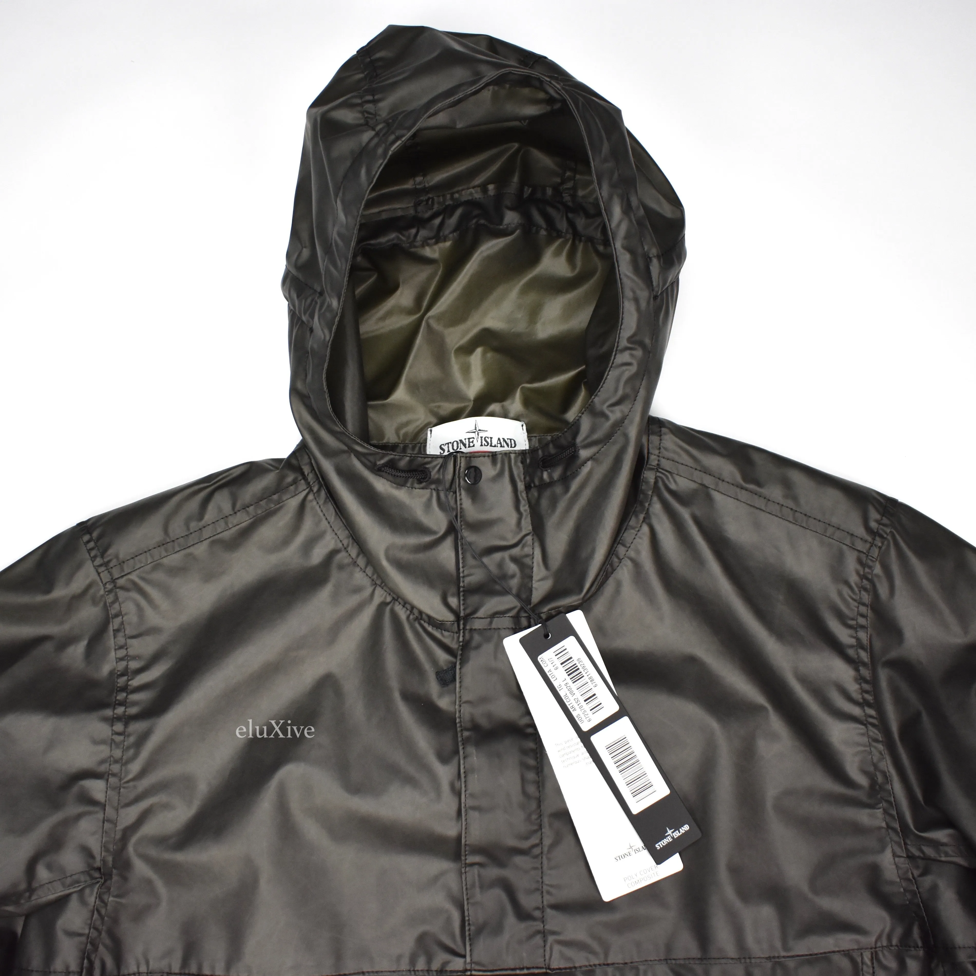 Supreme x Stone Island - Poly Cover Anorak (Black)