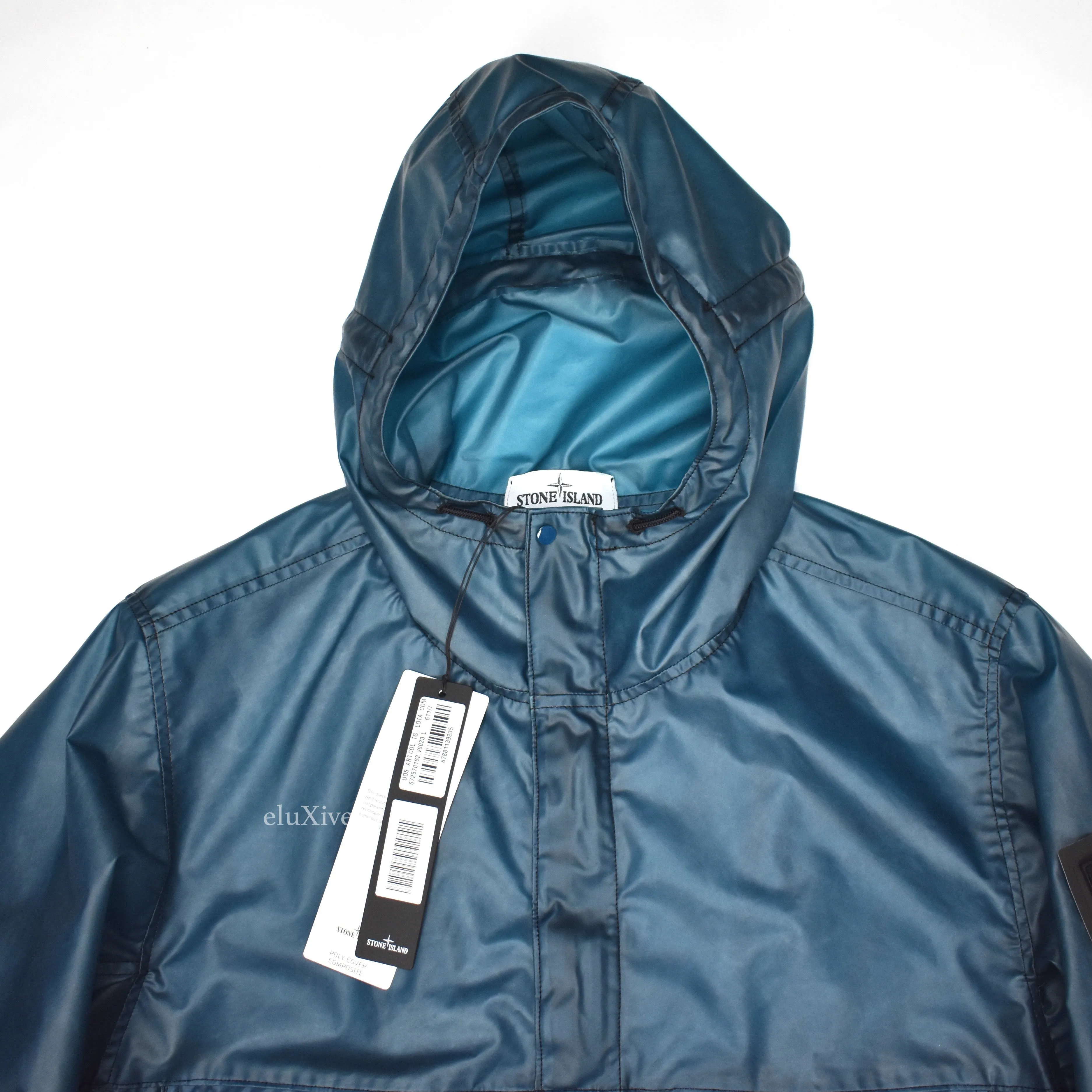 Supreme x Stone Island - Poly Cover Anorak (Teal)